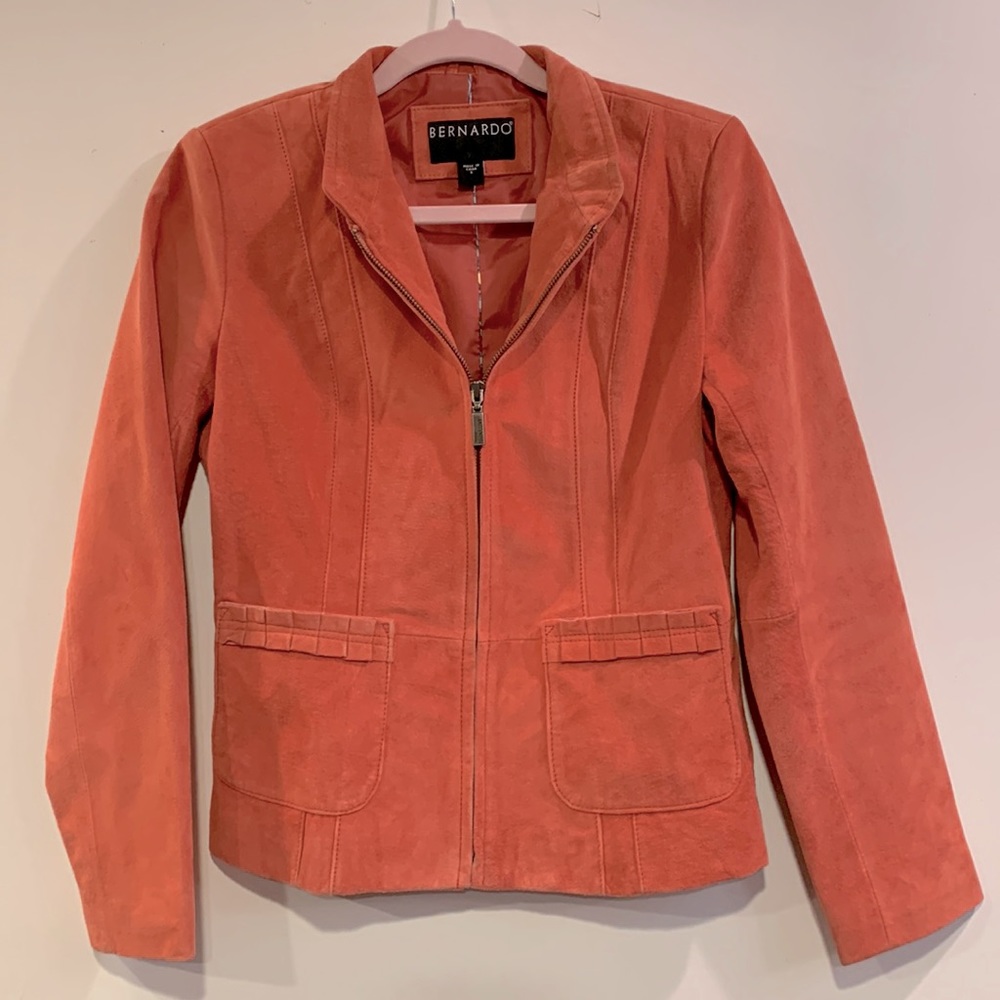 Bernardo leather jacket